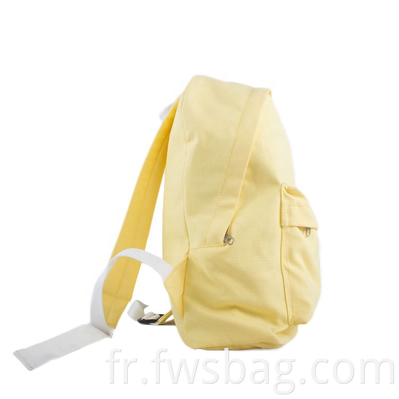 Custom Kids Classic Soft Canvas Mini Blank School Bag Backpack For Girls4